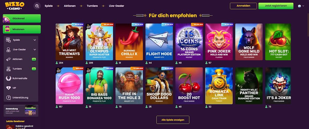 Bizzo Casino
